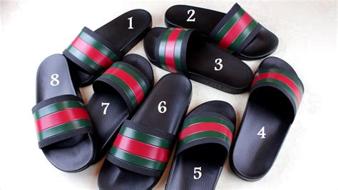 fake gucci flip flops|Gucci slides cheap real.